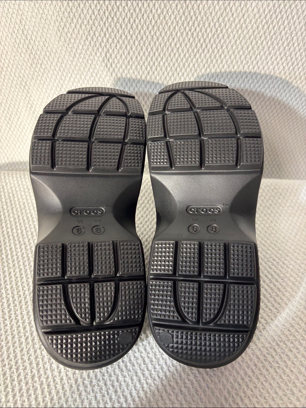 CROCS Sz 8 Stomp High Shine Platform Slip-On Loafers Unisex NEW WITHOUT TAG - Picture 8 of 10
